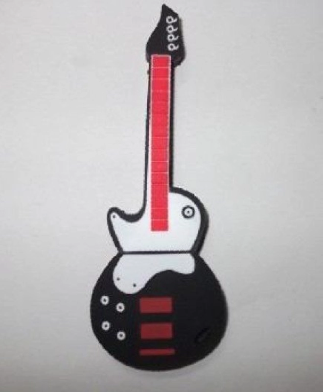 Memoria USB PVC 2D forma de Guitarra