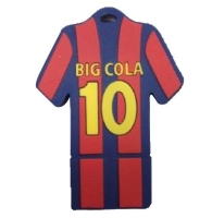 Memoria USB en PVC 2D diseño Camiseta de Futbol Barcelona