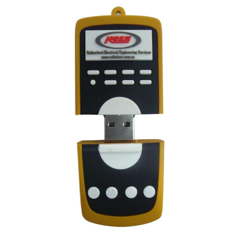 Memoria USB en PVC 2D diseño Control Remoto