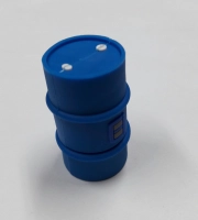 Memoria USB PVC 3D diseño Tambor de Aceite