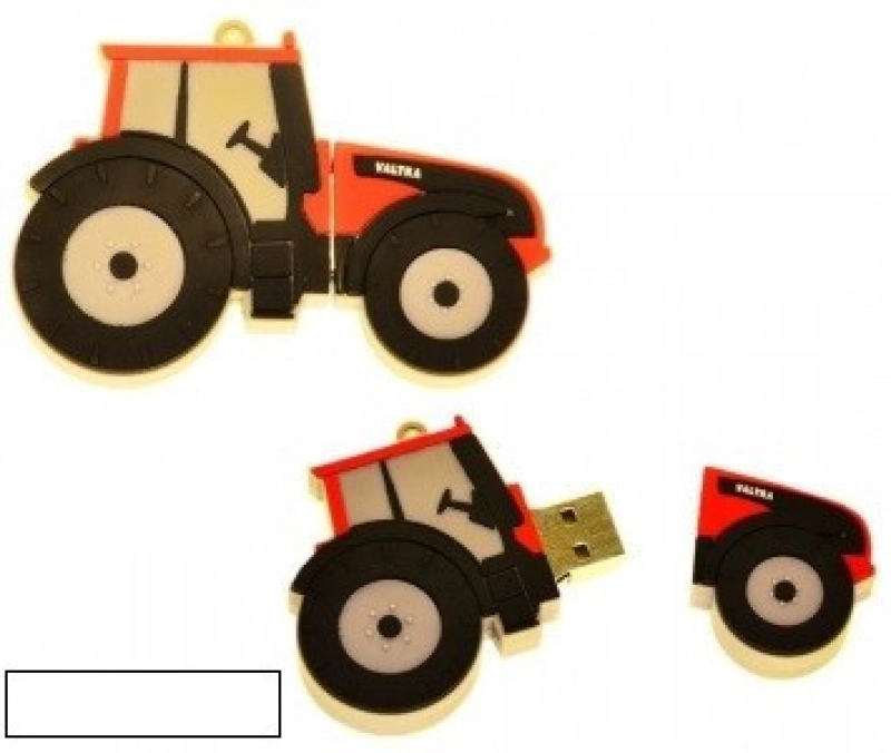 Memoria USB en PVC 2D diseño Tractor