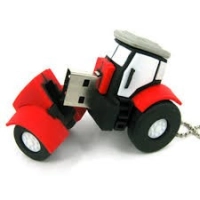 Memoria USB en PVC 3D diseño Tractor
