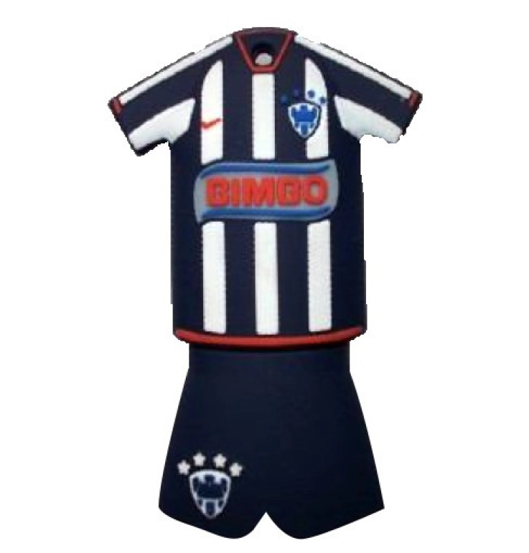 Memoria USB en PVC 2D diseño Uniforme de Fútbol