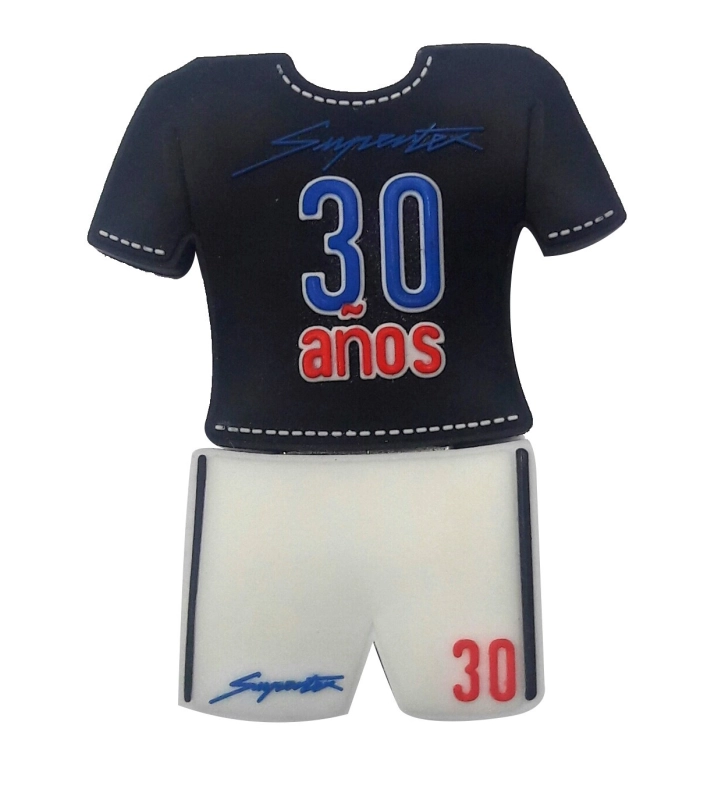 Memoria USB en PVC 2D diseño Uniforme de Fútbol