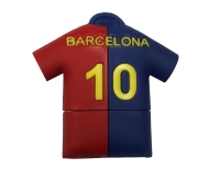 Memoria USB en PVC 2D diseño Camiseta de Futbol Barcelona