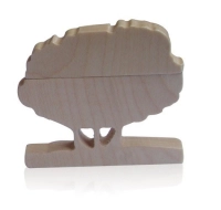 Memoria USB en madera en forma de Arbol