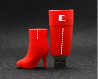 Memoria USB PVC 3D diseño Bota de Dama
