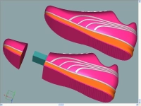 Memoria USB en PVC 3D diseño Zapato