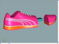 Memoria USB en PVC 3D diseño Zapato