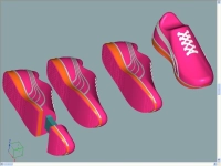 Memoria USB en PVC 3D diseño Zapato