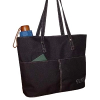 Bolso Melrose, en lona, de 31.5 x 25.5 x 10 cmts