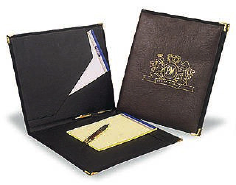 Carpeta Andalucía, en imitacion cuero, 26 x 30.5 cmts