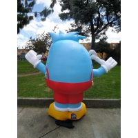 Dummy Inflable Estatico Gota de Agua