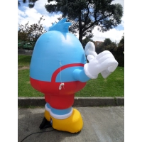 Dummy Inflable Estatico Gota de Agua