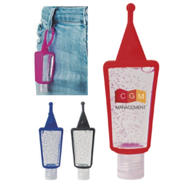 Estuche Gel Antibacterial, de 30 ml., 7.8 x 3.5 cmts