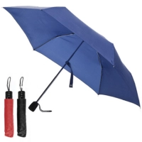 Paraguas Purse, de cartera, de 21”, mango en caucho.