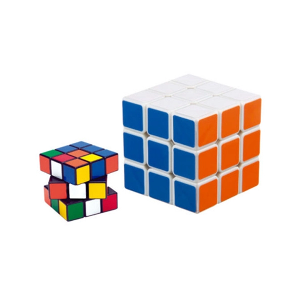 Cubo Rubik Antistress en plastico ABS, de 5.7 cmts.