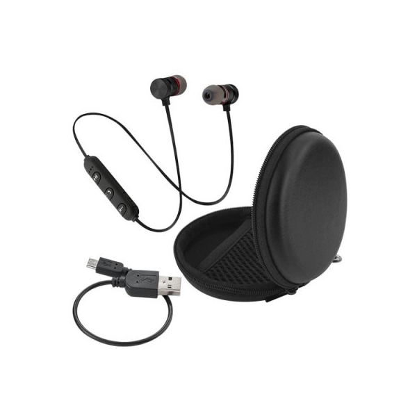 Audifonos Bluetooth Run, con estuche