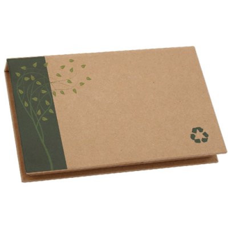 Set Post It Forest, en carton, de 16.7 x 10.1 x 2.2 cmts