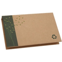 Set Post It Forest, en carton, de 16.7 x 10.1 x 2.2 cmts