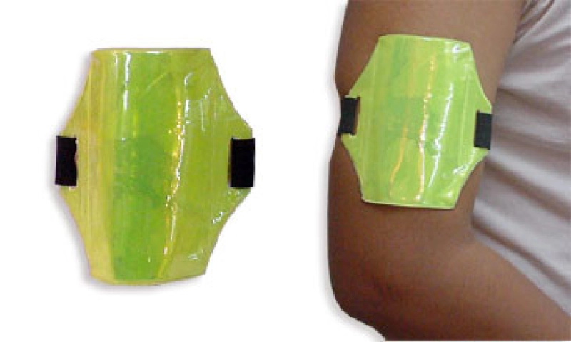 Brazelete Pegasso, con reflectivo, 12 x 12.5 cmts