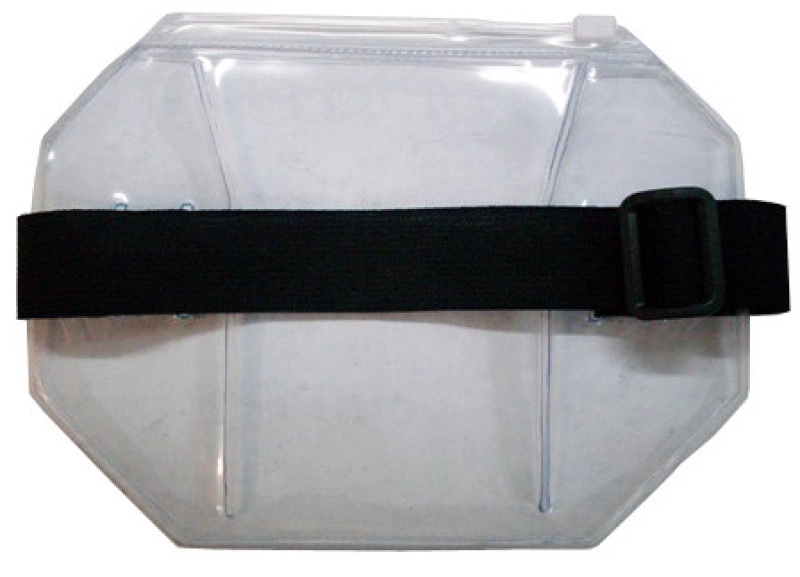 Brazalete Morelia, con zipper plastico, 18 x 14 cmts