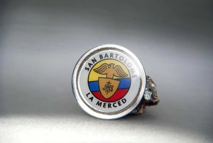 Pin Metalico con Domo Epoxico