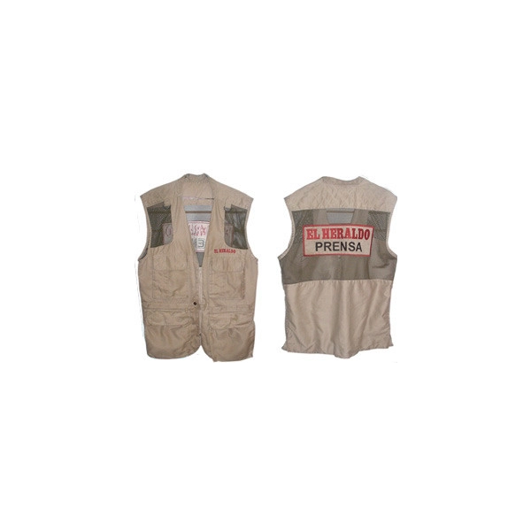 Chaleco Croacia, con 4 bolsillos, sin forro interno