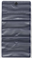 PortaDocumentos Triple para Soat del Carro, en plastico con broche, de 23 x 11 cmts