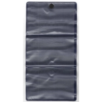 PortaDocumentos Triple para Soat del Carro, en plastico con broche, de 23 x 11 cmts