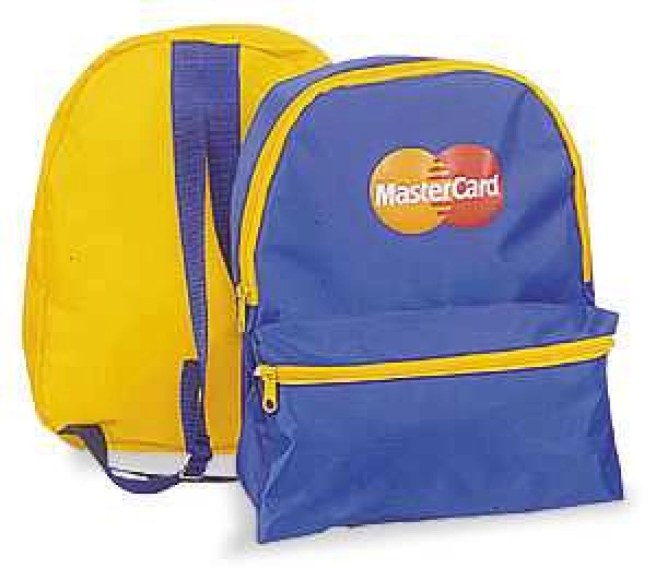 Morral Escolar Suráfrica, 27 x 32 x 9 cmts