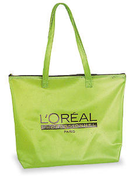 Bolso Punta Cana, en lona, 37 x 35 x 10 cmts