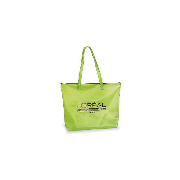 Bolso Punta Cana, en lona, 37 x 35 x 10 cmts
