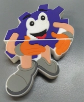 Memoria USB en PVC 2D diseño logo