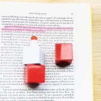 Resaltador Rubik, de cera, no se seca, 7.8 x 2.6 x 2.6 cmts